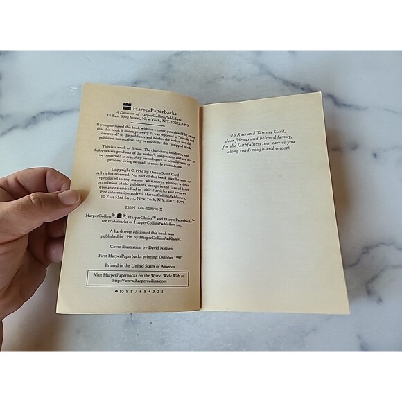 Treasure Box By Orson Scott Card Paperback - Picture 4 of 10